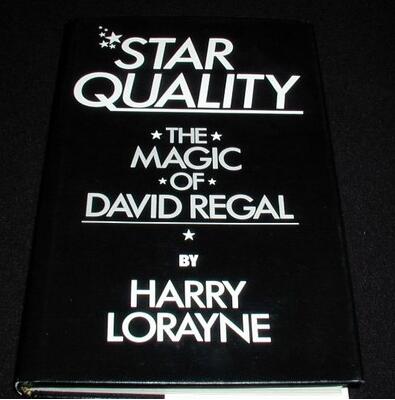 Star Quality The Magic of David Regal by Harry Lorayne