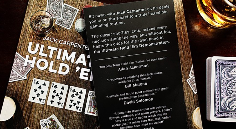 Ultimate Hold 'Em by Jack Carpenter Dan & Dave (video + PDF)