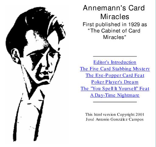 Annemann - Card Miracles