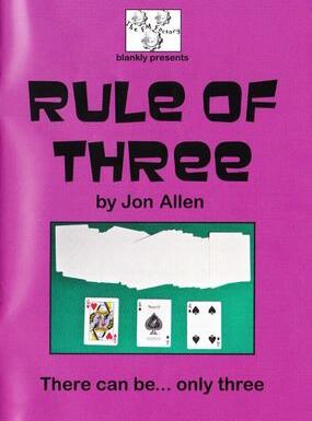 Jon Allen - Rule of Three