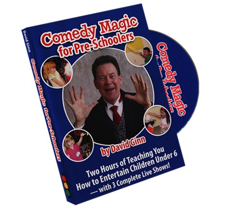 David Ginn - Comedy Magic for Pre-Schoolers (Video Download)