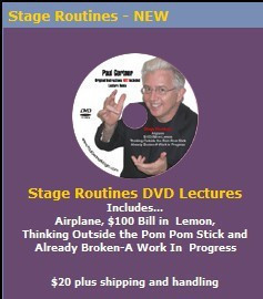 Paul Gertner - Stage Routines lecture (Video Download)