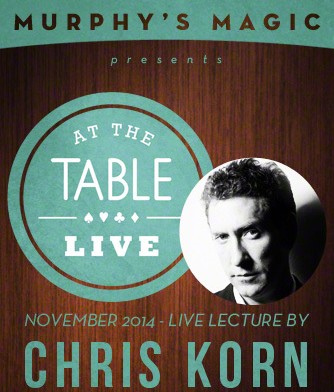 At the Table Live Lecture - Chris Korn