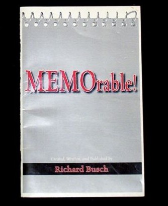 INSCRIBED Mentalism Booklet Richard Busch MEMORABLE 4 peeks from normal note pad