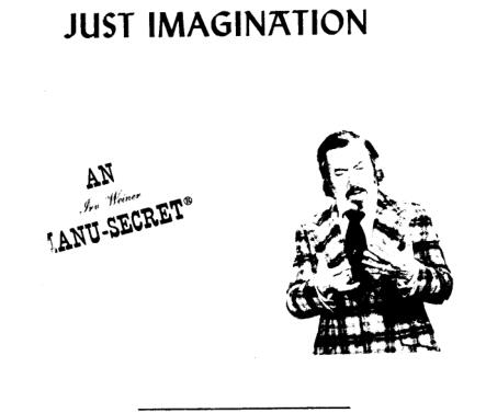 Irv Weiner - Just Imagination