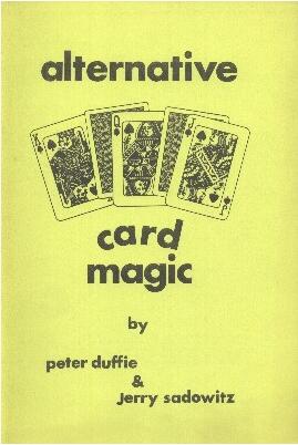 Jerry Sadowitz & Peter Duffie - Alternative Card Magic PDF
