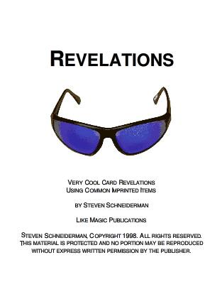 Steven Schneiderman - Revelations