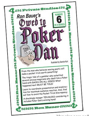 Ron Bauer - 06 Owed to Poker Dan - Envelope