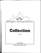 Stephen Minch - The New York Magic Symposium Vol 3