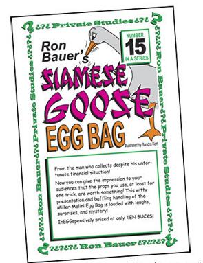 Ron Bauer - 15 Siamese Goose Egg Bag