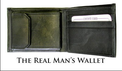Real Man's Wallet by Steve Draun (Presents by Gregory Wilson)