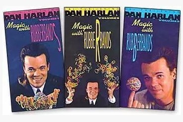 Dan Harlan - Magic With Rubber Bands 3sets