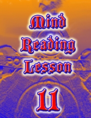Mind Reading Lesson 11 by Kenton Knepper