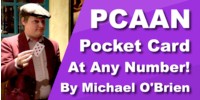 Pocket Card at Any Number by Michael O'Brien (Instant Download)