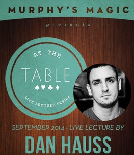 At the Table Live Lecture - Dan Hauss