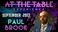 At The Table Live Lecture Paul Brook September 20th 2017