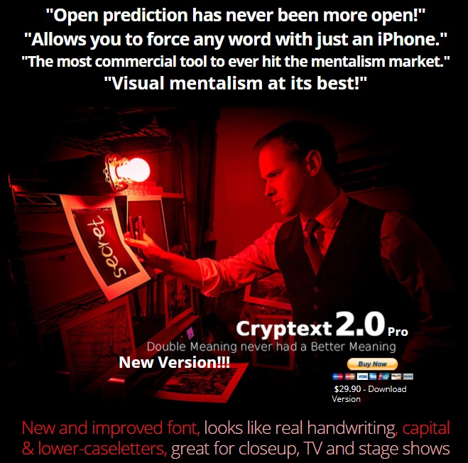 Cryptext 2.0 by Haim Goldenberg (.ttf file + PDF instrutions)
