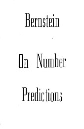 Bruce Bernstein - On Number Predictions