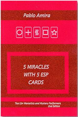 Pablo Amira & Titanas - 5 Miracles with 5 ESP Cards (PDF Download)