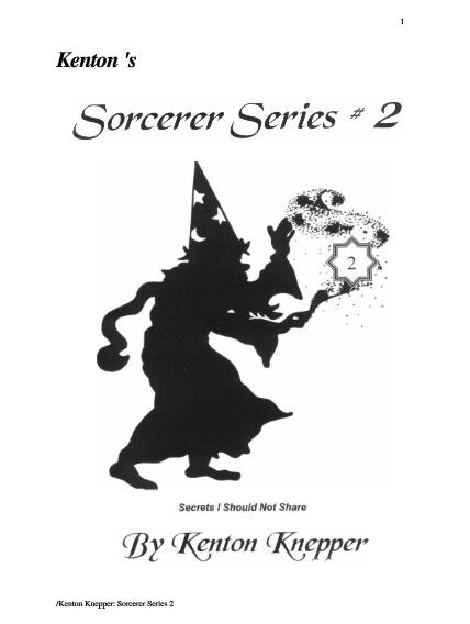 Kenton Knepper - Sorcerer Series 2 (PDF ebook Download)