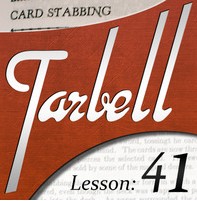 Tarbell 41: Card Stabbing (Instant Download)