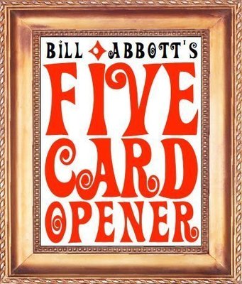 Five Card Opener by Bill Abbott (video + PDF)