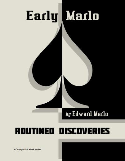 Ed Marlo - Marlo's Routined Discoveries